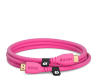 RODE Kabel HDMI 2.0 1.5m Różowy C15P - 1295278 - zdjęcie 2